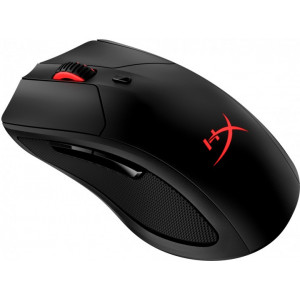 HYPERX Pulsefire Dart Wireless Gaming Mouse, up to 16000 DPI, 4 DPI presets, PMW3389 sensor, RGB Logo, Omron switches, Qi Wireless charging,  Easy customisation with HyperX NGenuity software, Detachable charging/data cable, 150g