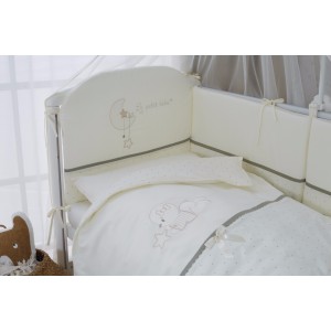 Комплект постельного белья для детей "Le petit bebe" т.м.Perina, арт. ПБ6-01.1 (цвет Молочно-оливковый) (страна пр-ва: РБ)