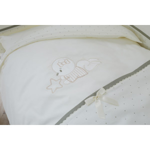 Комплект постельного белья для детей "Le petit bebe" т.м.Perina, арт. ПБ6-01.1 (цвет Молочно-оливковый) (страна пр-ва: РБ)
