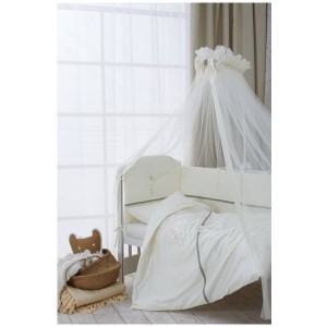 Комплект постельного белья для детей "Le petit bebe" т.м.Perina, арт. ПБ6-01.1 (цвет Молочно-оливковый) (страна пр-ва: РБ)