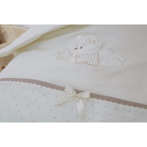 Комплект постельного белья для детей "Le petit bebe" т.м.Perina, арт. ПБ6-01.5 (цвет Молочно-кофейный) (страна пр-ва: РБ)