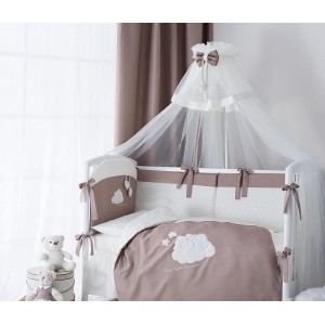 Балдахин для детской кроватки "Бамбино" т.м.Perina, арт. ББ1/1-01.5 (цвет Капучино) (страна пр-ва: РБ)