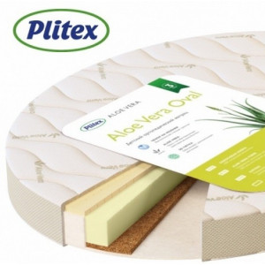 Матрац детский "Aloe vera Oval", р-р 1250*650*100мм, арт.АВ-18/3