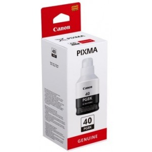 Ink Bottle Canon INK GI-40 BK, black, 170ml for Canon Pixma G6040, G5040, GM2040