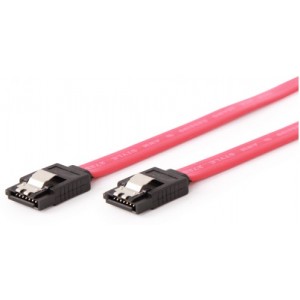 Cable Serial ATA III 50 cm data cable, metal clips, Cablexpert CC-SATAM-DATA
