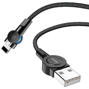 HOCO S8 Magnetic charging cable for Lightning Black
