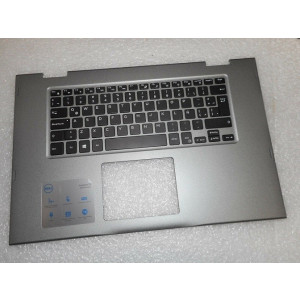  PALMREST - Dell Inspiron 15 5568 Series 15.6'' (00HTJC) W/Toutchpad (04ND6F), Keyboard (US), cables, Grey, Genuine
