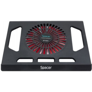 Cooler Notebook Spacer 15.6" - plastic, fan 18mm, SP-NC9