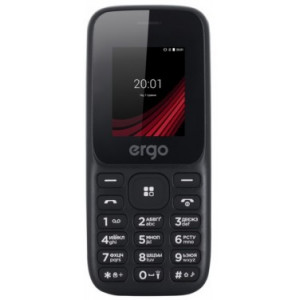 Мобильный телефон Ergo F187 Contact DS Black