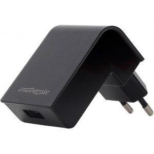Universal USB charger, Out:1 USB * 5V / 2.1A, In: Schuko CEE 7/4, Black, EG-UC2A-02