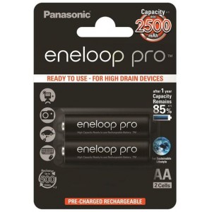 Аккумулятор Panasonic Eneloop Pro AA 2500 mAh 2BP (шт.)