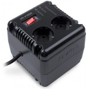 "Stabilizer Voltage SVEN VR-V1000 max.500W, Output sockets: 2 ? CEE 7/4
-
http://www.sven.fi/ru/catalog/stabilizer/vr-v1000.htm "