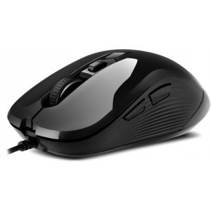 SVEN RX-520S, Optical Mouse, Antistress Silent 3200 dpi, USB, Gray