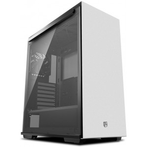 Case ATX Deepcool MACUBE 310 WH, w/o PSU, 1x120mm, Dust Filters, Tinted Tempered Glass,USB3.0, White