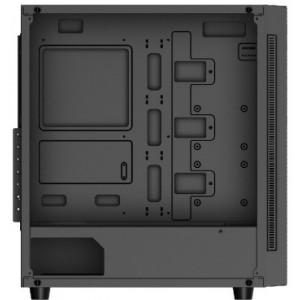 Case ATX Deepcool MATREXX 55 MESH ADD-RGB 4F, w/o PSU, 4x120mm, RGB, Tempered Glass, USB3.0, Black