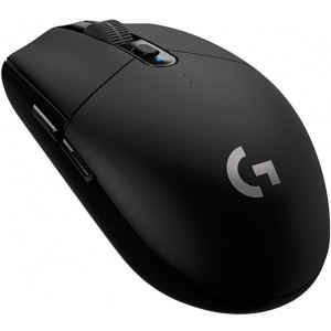 "Wireless Gaming Mouse Logitech G305, Optical, 200-12000 dpi, 6 buttons, Ambidextrous, 1xAA, Black
.                                                                                                                                                          