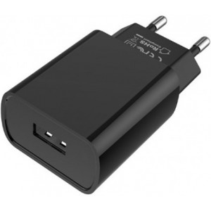 "Borofone BA20A Sharp single port charger Type-C
Input   : 100-240V ~50/60Hz   Max0.6A  Output: 5.0V-2.0A Standard USB interface - Plug and use Black"