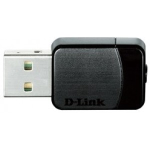   D-Link DWA-171/RU/D1A Wireless AC750 Dual Band USB Adapter 802.11a/b/g/n and 802.11ac, Dual band 2.4 GHz / 5 GHz, Up to 433 Mbps data transfer rate, USB 2.0 (placa de retea wireless WiFi/сетевая карта WiFi беспроводная)