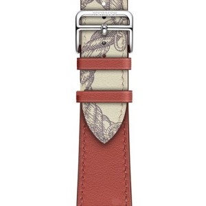 VPG Rhea Series Real leather iwatch strap Red 40mm