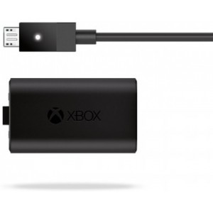 Microsoft Xbox One Play & Charge Kit, Charges While You Play I Full Charge in 4 Hours, Up to 30 Hours on Single Charge