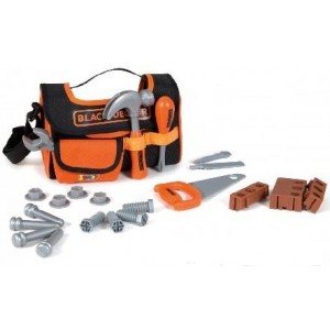 Smoby Set "B+D FABRIC TOOL CASE"