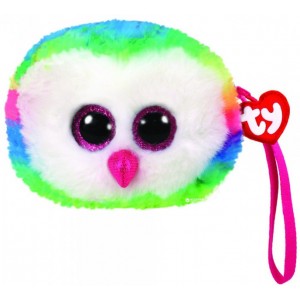TG OWEN - multicolor owl 10 cm (wristlet)