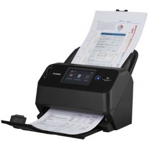 Document Scanner Canon DR-S150, WiFi, ADF (60 sheets - 50-80g/m2), CIS 1 Line Sensor, 4.3” LCD Front/ Back/ Duplex, B&W 45ppm/90ipm - colour 45ppm/90ipm, 600x600dpi, 24-bit colour, Daily Duty Cycle: 4000 scans/day, USB 3.2 Gen1x1/USB 2.0, Gb LAN