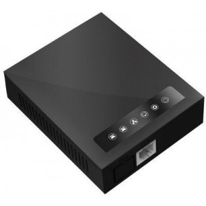 Fast Ethernet Media Converter WDM (1x10/100Base-TX , 1x100Base-FX), 10km, 1310/1550nm, DC 48V: