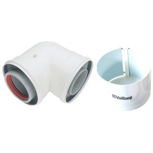 Cot 87 gr. pentru centrale in condensatie  VAILLANT DN 80/125