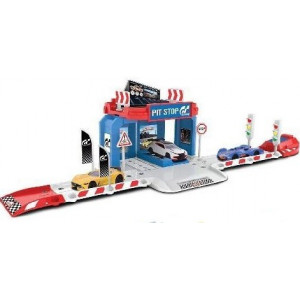 SIMBA-DICKIE Majorette Statie GRAN TURO+auto Creatix