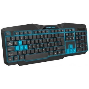 Keyboard Esperanza TIRONS EGK201B Blue - US Layout / Gaming, Illuminated
