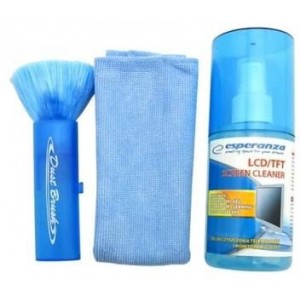 ESPERANZA ES122M  LCD/TFT Cleaner + Microfiber cleaning cloth, 150ml
