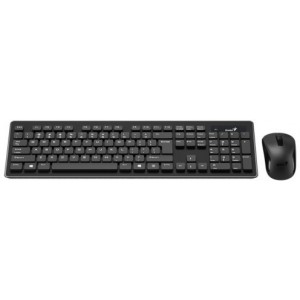 "Wireless Keyboard & Mouse Genius SlimStar 8005, Ultra thin and light, Quiet typin, Dustproof, Black
.                                                                                                                                                        