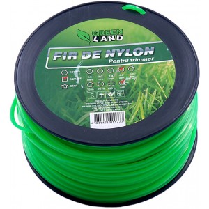 Леска для триммера GL-3.0x3LB patrat GreenLand