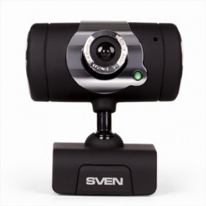 Camera SVEN IC-545, Microphone, 0.3Mpixel - 8Mpixel, 5G glass lens, hinge for easy camera rotation at any angle, UVC, USB2.0, Black
