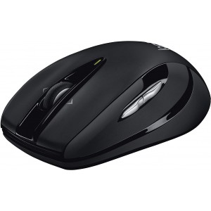 Logitech Wireless Mouse M545 Black, Laser Mouse for Notebooks, Nano receiver, USB, Retail