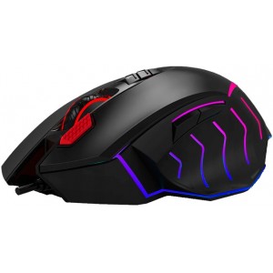 Gaming Mouse Bloody J95s, Optical, 50-8000 dpi, 9 buttons, RGB, Macro, Ergonomic, USB