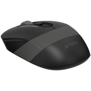 Wireless Mouse A4Tech FG10, Optical, 1000-2000 dpi, 4 buttons, Ambidextrous, 1xAA, Black/Grey, USB