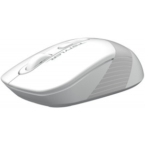 Wireless Mouse A4Tech FG10, Optical, 1000-2000 dpi, 4 buttons, Ambidextrous, 1xAA, White/Grey, USB