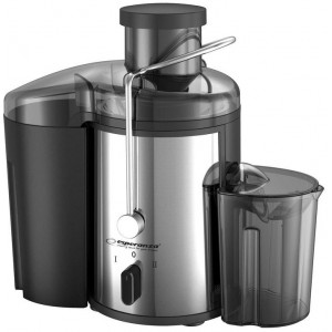 Juice Maker ESPERANZA CARROT EKJ002, 500W, 2 speeds, 65mm wide feeding tube, safety system, anti-drip system, detachable accessories, foam separator