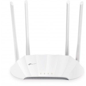 "Wi-Fi AC Dual Band Access Point TP-LINK ""TL-WA1201"", 1167Mbps, MU-MIMO, 4x Ext Antennas, PSU/PoE
//
AC1200 Dual-Band Wi-Fi – 867 Mbps at 5 GHz and 300 Mbps at 2.4 GHz band.
Flexible Deployment – Supports Passive PoE to carry electrical power and