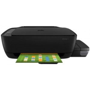 All-in-One Printer HP Ink Tank Wireless 415 + СНПЧ,Black, A4, up to 19ppm/16ppm black/color, up to 4800x1200 dpi, Wi-Fi Direct printing, Up to 1000 pages/month, 7 segment LCD, Hi-Speed USB 2.0, (GT51 Black 90ml, GT51XL Black 135ml, GT52 C/M/Y 70ml) R