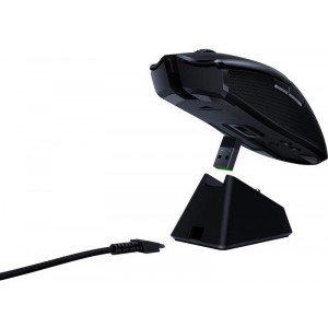 Mouse RAZER Viper Ultimate & Mouse Dock / Wireless Ergonomic Optical Gaming Mouse switches + charging dock, 20000dpi, Razer™ Optical Mouse Switches  70 mln cycle, 8 programmable buttons, Wired and Wireless usage modes, 70 hours of battery life, Onboard DP