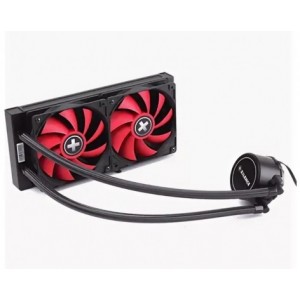 XILENCE Liquid Cooler "LiQuRizer 240ARGB" Performance A+ Socket LGA 2066/2011/1151/1150/1155/1156/1366 & TR4/AM4/FM2+/FM2/FM1/AM3+/AM3/AM2+/AM2, up to 200W, 2x TF120 fan:120?120?25mm, PWM fans:700-1800rpm, pump: 2100±10% RPM, 18.0-32.2 dBA, 70CFM, 3