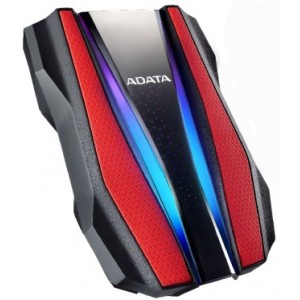 2.0TB (USB3.2) 2.5" ADATA HD770G RGB IP68 Rugged, Water/Shock/Dustproof, Red (AHD770G-2TU32G1-CRD) 