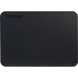 2.0TB (USB3.1) 2.5"  Toshiba Canvio Basics External Hard Drive (HDTB420EK3AA)", Black 