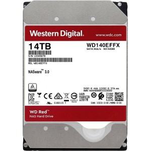 3.5" HDD 14.0TB-SATA-512MB Western Digital  Red NAS (WD140EFFX)