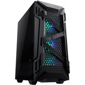   Case ATX Miditower ASUS TUF Gaming GT301 Black no PSU, 2x USB 3.1, Audio-out&Mic, Front: 3 x 120mm Addressable RGB DC Fans AURA Sync, Rear: 1 x 120mm DC Fan (carcasa/корпус)