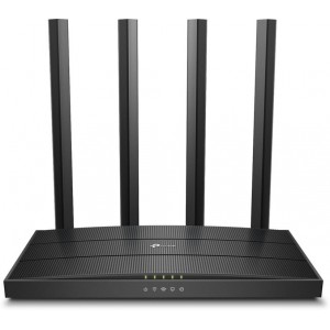 TP-LINK  Archer C80  AC1900 Dual Band Wireless Gigabit Router, Atheros, 1300Mbps at 5Ghz + 600Mbps at 2.4Ghz, 802.11ac/a/b/g/n Wave 2, MIMO 3x3, MU-MIMO, Beamforming, 1 Gigabit WAN+4 Gigabit LAN, 4 fixed antennas