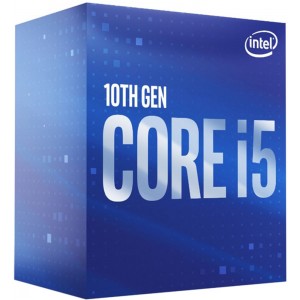 CPU Intel Core i5-10400 2.9-4.3GHz Six Cores 12-Threads, (LGA1200, 2.9-4.3GHz, 12MB, Intel UHD Graphics 630) BOX with Cooler, BX8070110400 (procesor/процессор)